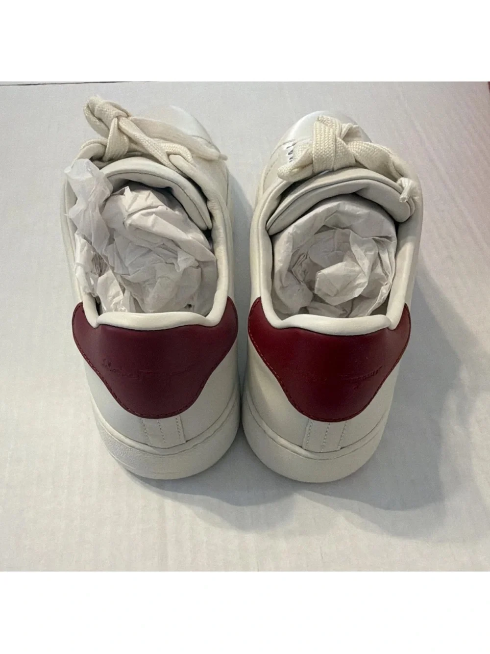 Salvatore Ferragamo Men’s Pierre Low Top Lace-Up Sneakers Size 7